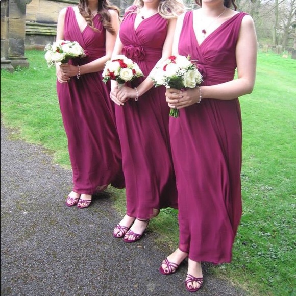 Beautiful Red Gown - worm once - Picture 2 of 2